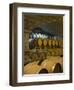 Barrels in Cellar at Chateau Changyu-Castel, Shandong Province, China-Janis Miglavs-Framed Photographic Print