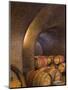 Barrels in Cellar at Long Meadow Ranch Winery, Ruthford, Napa Valley, California, USA-Janis Miglavs-Mounted Photographic Print