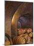 Barrels in Cellar at Long Meadow Ranch Winery, Ruthford, Napa Valley, California, USA-Janis Miglavs-Mounted Photographic Print