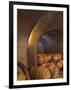 Barrels in Cellar at Long Meadow Ranch Winery, Ruthford, Napa Valley, California, USA-Janis Miglavs-Framed Photographic Print