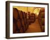 Barrels in Wine Cellar, Badia a Passignano Cave Antinos, Chianti, Tuscany, Italy, Europe-Morandi Bruno-Framed Photographic Print