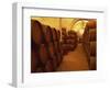 Barrels in Wine Cellar, Badia a Passignano Cave Antinos, Chianti, Tuscany, Italy, Europe-Morandi Bruno-Framed Photographic Print