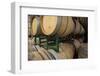 Barrels in winery, Newport Beach, Orange County, California, USA-Panoramic Images-Framed Photographic Print