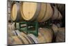 Barrels in winery, Newport Beach, Orange County, California, USA-Panoramic Images-Mounted Photographic Print