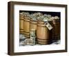 Barrels of Money, C.1897 (Oil on Canvas)-Victor Dubreuil-Framed Giclee Print