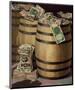 Barrels of Money-Victor Dubreuil-Mounted Premium Giclee Print