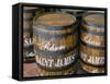 Barrels of Rum, French Antilles, West Indies, Central America-Bruno Barbier-Framed Stretched Canvas