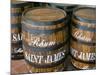 Barrels of Rum, French Antilles, West Indies, Central America-Bruno Barbier-Mounted Photographic Print