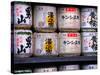 Barrels of Sake, Japanese Rice Wine, Tokyo, Japan-Nancy & Steve Ross-Stretched Canvas