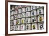 Barrels of Sake Wrapped in Straw at the Meiji Jingu, Tokyo, Japan, Asia-Stuart Black-Framed Photographic Print