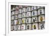 Barrels of Sake Wrapped in Straw at the Meiji Jingu, Tokyo, Japan, Asia-Stuart Black-Framed Photographic Print