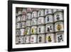 Barrels of Sake Wrapped in Straw at the Meiji Jingu, Tokyo, Japan, Asia-Stuart Black-Framed Photographic Print