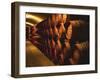 Barrels of Tokaj Wine in Disznoko Cellars, Hungary-Per Karlsson-Framed Premium Photographic Print