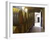 Barrels of Wine Aging in the Cellar, Chateau Vannieres, La Cadiere d'Azur-Per Karlsson-Framed Photographic Print