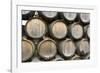 Barrels of wine, Kunde Winery, Sonoma Valley, California-Bill Bachmann-Framed Photographic Print