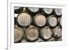 Barrels of wine, Kunde Winery, Sonoma Valley, California-Bill Bachmann-Framed Premium Photographic Print
