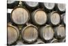 Barrels of wine, Kunde Winery, Sonoma Valley, California-Bill Bachmann-Stretched Canvas