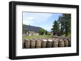 Barrels Waiting to Be Filled, Glenmorangie Distillery, Tain, Scotland-Lynn Seldon-Framed Photographic Print