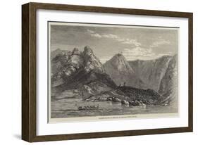 Barren Island, in the Bay of Bengal-null-Framed Giclee Print