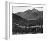 Barren mountains, Rocky Mountain National Park, Colorado, ca. 1941-1942-Ansel Adams-Framed Art Print