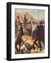 'Barreto Fights the Kafirs', 1909-GS Smithard-Framed Giclee Print