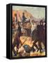 'Barreto Fights the Kafirs', 1909-GS Smithard-Framed Stretched Canvas