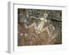 Barrginj, Wife of Namarrgon the Lightning Man, a Supernatural Ancestor at Aboriginal Rock Art Site-Robert Francis-Framed Photographic Print