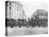 Barricade at the Faubourg Saint-Antoine During the Commune, 18th March 1871-null-Stretched Canvas