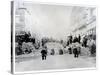 Barricade on Rue De Charonne During the Paris Commune, 18th March 1871 (B/W Photo)-French Photographer-Stretched Canvas