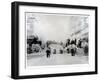 Barricade on Rue De Charonne During the Paris Commune, 18th March 1871 (B/W Photo)-French Photographer-Framed Giclee Print