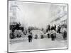 Barricade on Rue De Charonne During the Paris Commune, 18th March 1871 (B/W Photo)-French Photographer-Mounted Giclee Print