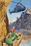 Helicopter Rescue-Barrie Linklater-Framed Giclee Print