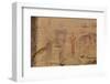 Barrier Canyon Style Pictographs-Gary Cook-Framed Photographic Print