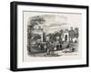 Barrier of the Military School, Paris, 1859-null-Framed Giclee Print