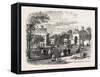 Barrier of the Military School, Paris, 1859-null-Framed Stretched Canvas