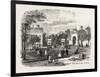 Barrier of the Military School, Paris, 1859-null-Framed Giclee Print