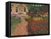 Barrington Court Gardens Somerset-Richard Harpum-Framed Stretched Canvas