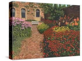 Barrington Court Gardens Somerset-Richard Harpum-Stretched Canvas