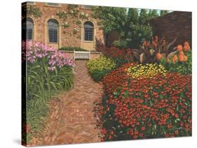 Barrington Court Gardens Somerset-Richard Harpum-Stretched Canvas
