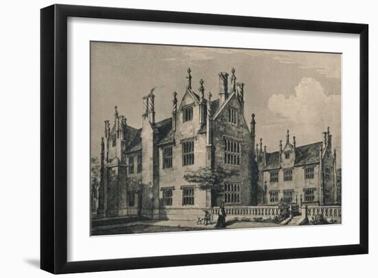 Barrington Court, Somerset, 1915-CJ Richardson-Framed Giclee Print