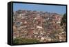 Barrios, Slums of Caracas on the Hillside, Caracas, Venezuela-Keren Su-Framed Stretched Canvas