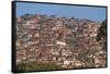 Barrios, Slums of Caracas on the Hillside, Caracas, Venezuela-Keren Su-Framed Stretched Canvas