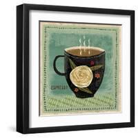 Barrista Beauty 1-Richard Faust-Framed Art Print