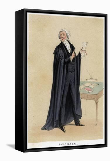 Barrister, 1855-null-Framed Stretched Canvas