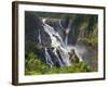 Barron Falls, Kuranda, Cairns, Queensland, Australia-Peter Adams-Framed Photographic Print