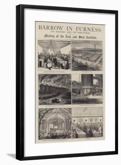 Barrow-In-Furness, its History and its Industries-null-Framed Giclee Print