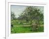 Barrow in the Orchard, circa 1881-Camille Pissarro-Framed Giclee Print