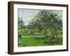 Barrow in the Orchard, circa 1881-Camille Pissarro-Framed Giclee Print