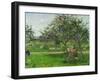 Barrow in the Orchard, circa 1881-Camille Pissarro-Framed Giclee Print