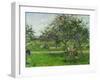 Barrow in the Orchard, circa 1881-Camille Pissarro-Framed Giclee Print